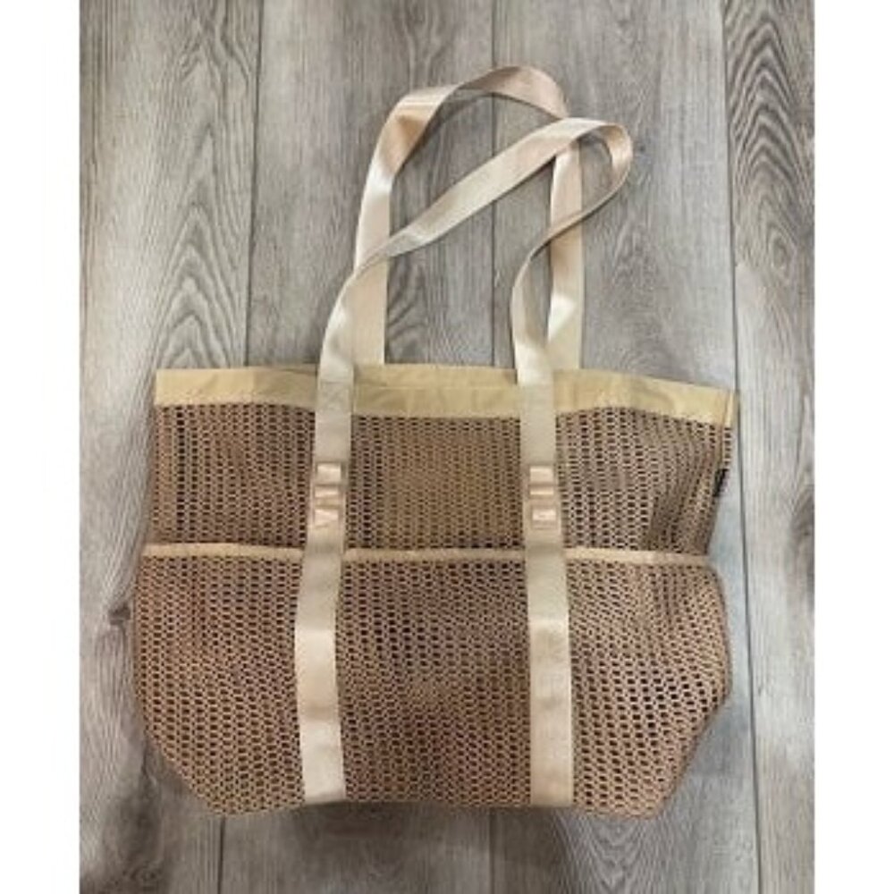 New Beach Bag - Mesh Beach Tote Bag for Women 2024 Upgrade Waterproof Pool Bag